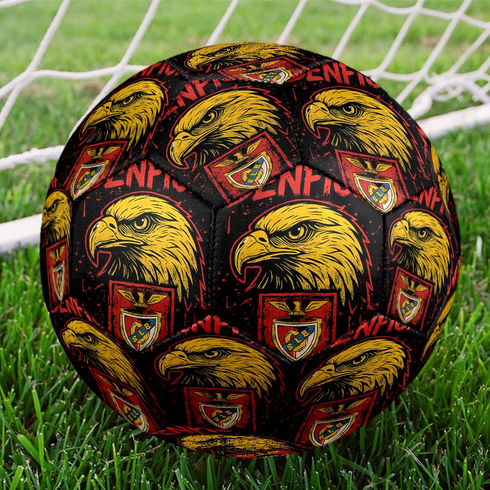 Benfica Theme Size 5 Soccer Ball, Suitable for Both Indoor and Outdoor Matches, a Gift Suitable for Everyone.