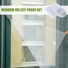 Sliding Door Window Fly Screen Net Adhesive Replacement Parts Netting for Summer Bedroom Home Frame Living Room