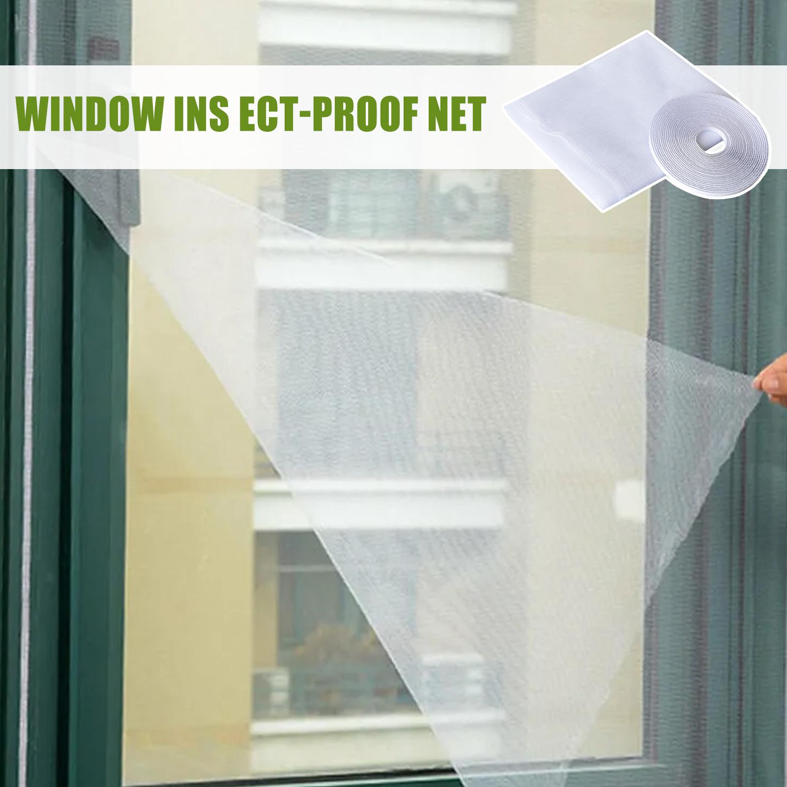 

Sliding Door Window Fly Screen net Adhesive Replacement Parts Netting for Summer Bedroom Home Frame Living Room CHINA