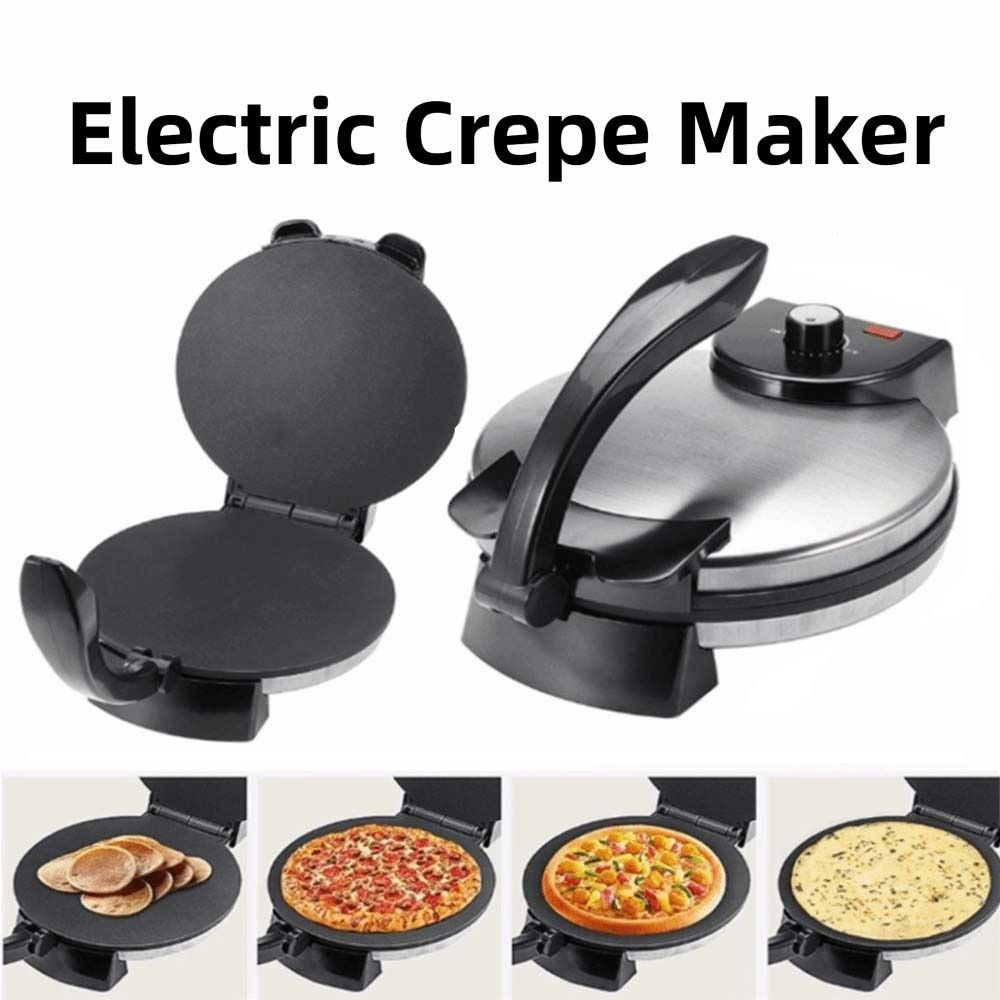 Simple Roti Maker Machine Easy Cleaning Cooking Pan Electric Crepe Maker  Family Gift