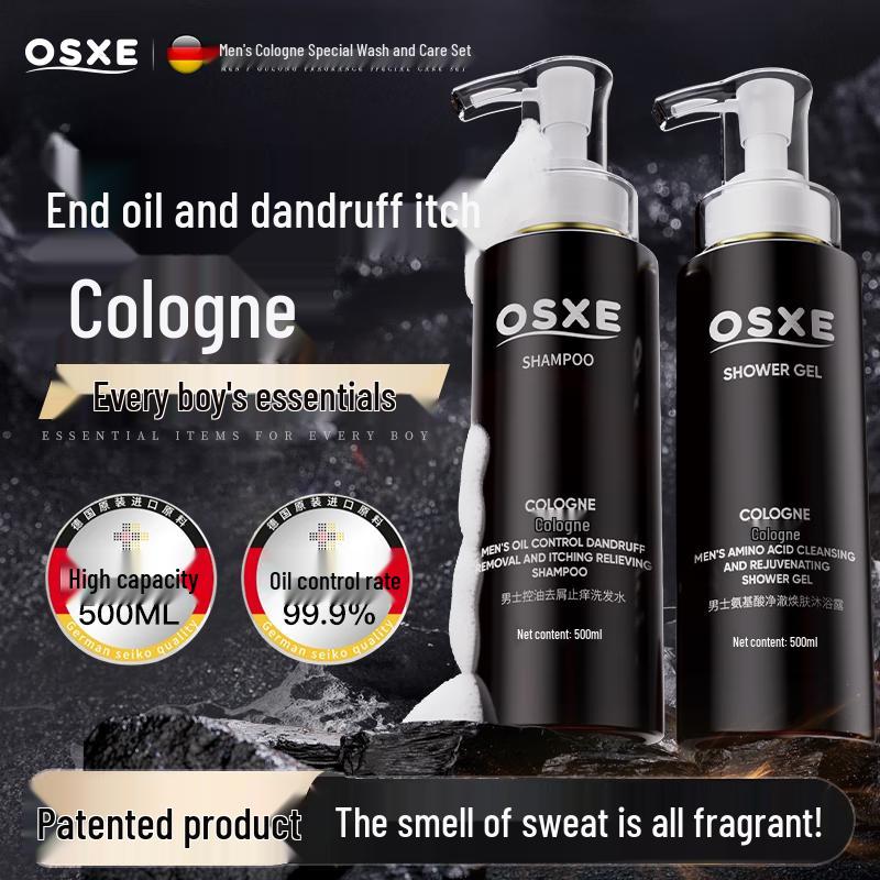 OSXE Men's Oil Control Anti-Dandruff Hair & Body Care