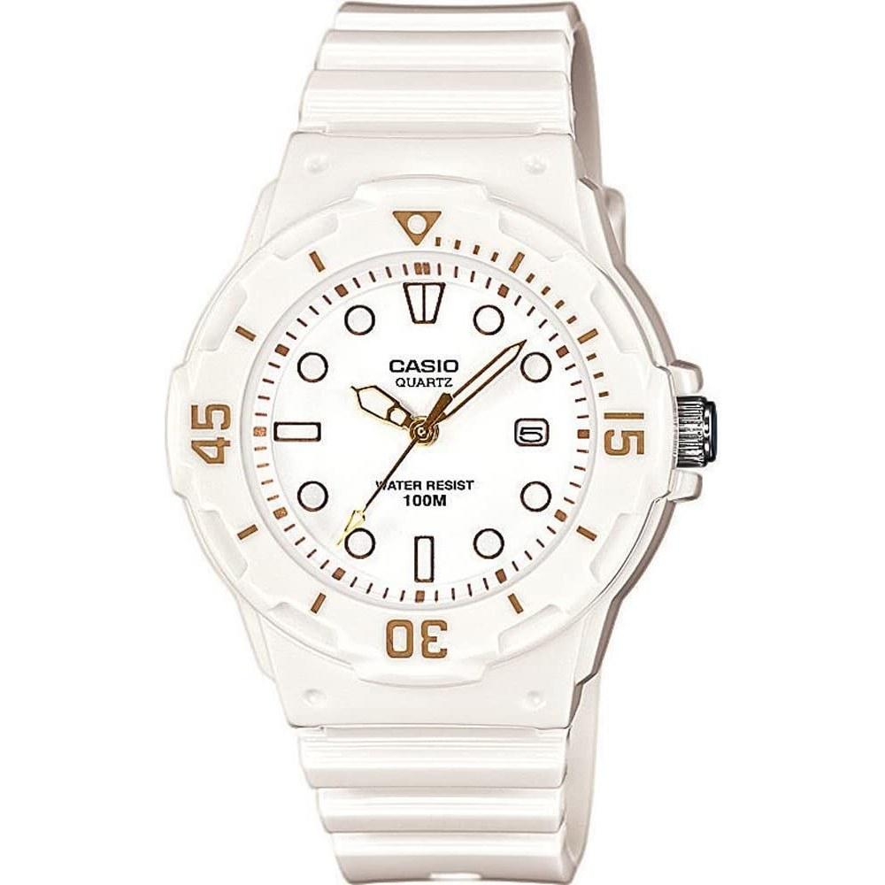 CASIO Analog Wristwatch LRW-200H-7E2V Women Kids Cheap Gloss White Overseas Model.