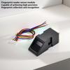 AS608 Fingerprint Reader Sensor Module Locks Serial Communication Interface Fingerprint Acquisition DC3.3V 500DPI for Arduino