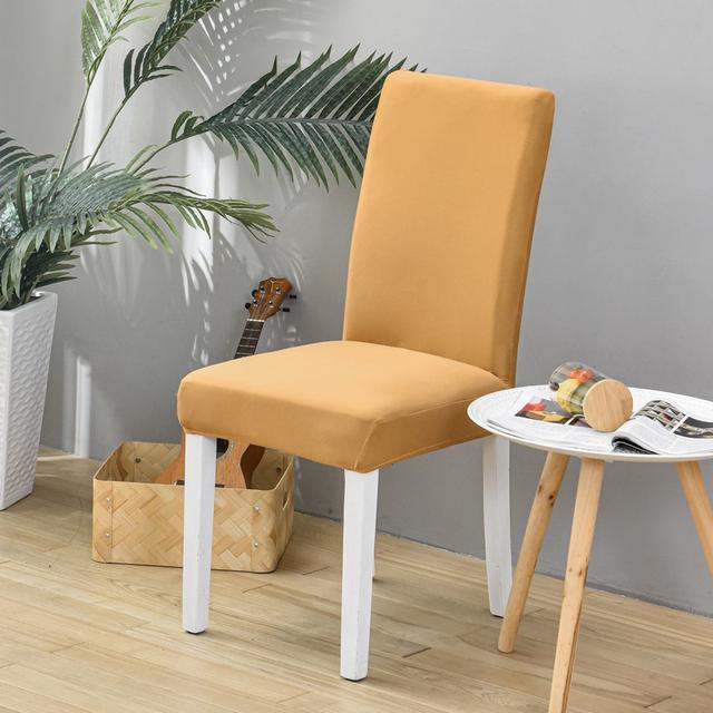 Stretchy Patterned Dining Room Chair Covers Set of 1 ,Washable Dining Chair Covers ,Great Decor for Home Hotel Party Banquet
