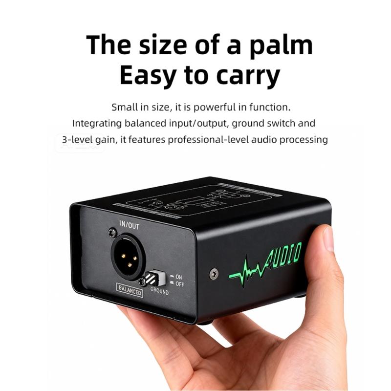 Sound Isolation Device Ground Looping Noise Isolators Effective Noise Reductions for Professional Recording Studios