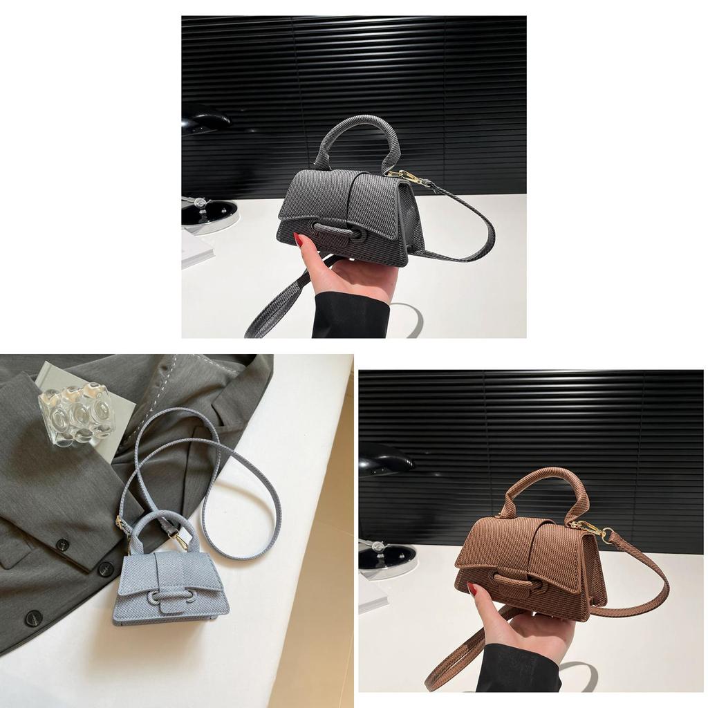 Pu Small Square Bag For Women With Single Shoulder Strap For Daily Wear