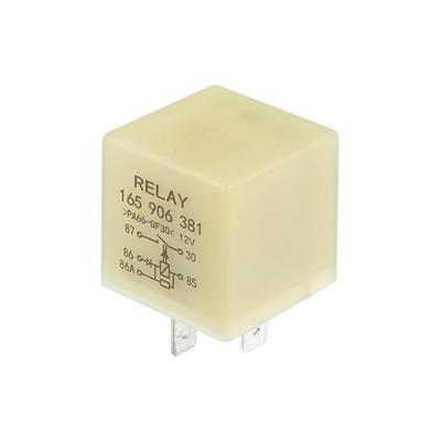X AUTOHAUX Relé Solenoide de 5 Pinos Nº 165906381 12VCC 40A Relé de Partida Relé da Vela de Incandescência