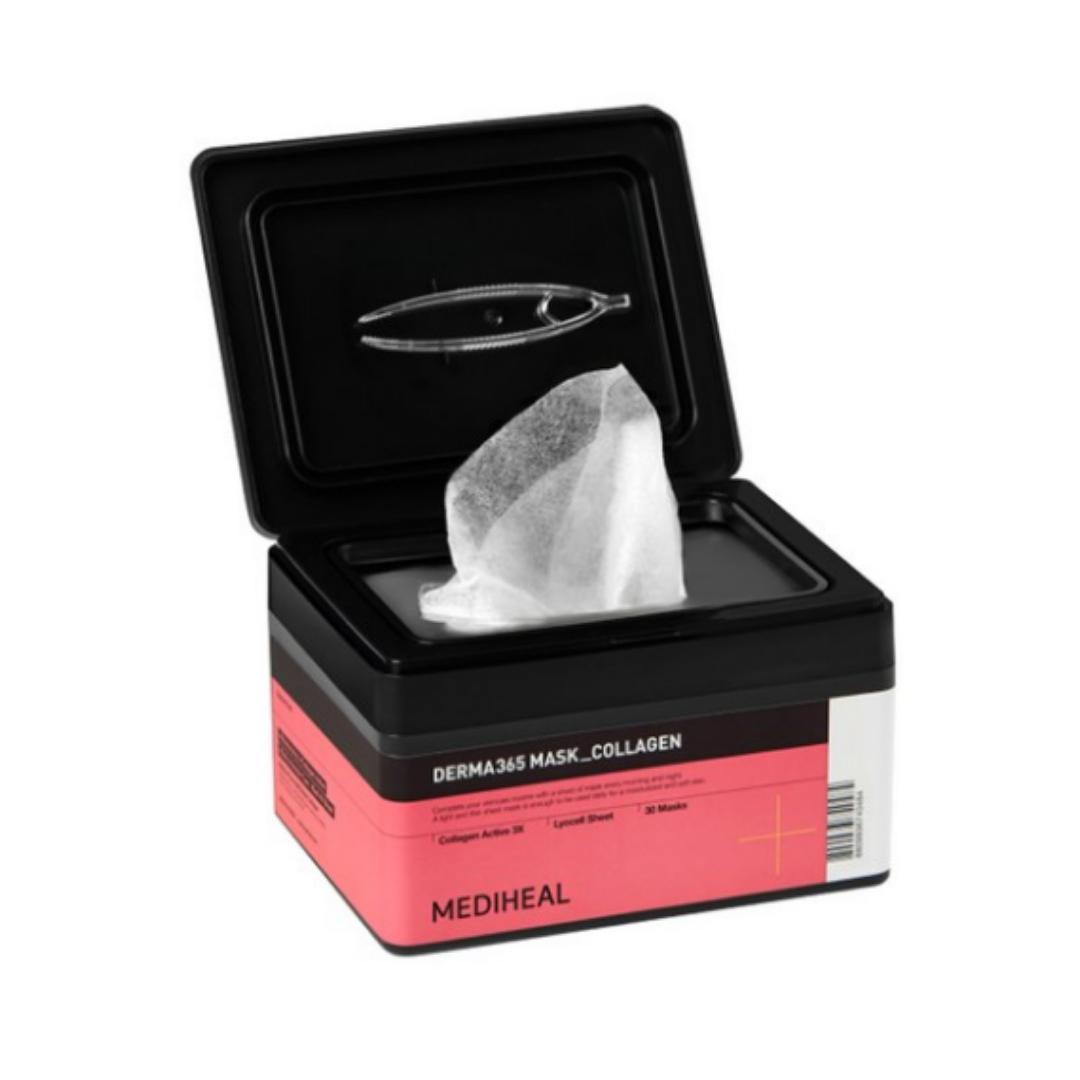 

Mediheal Derma365 Коллагеновая маска — 350 мл, 30 листов (1 пакет)