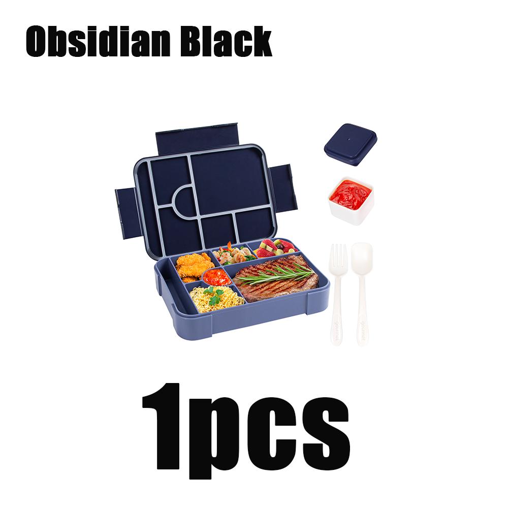 1 szt. Pudełko śniadaniowe Bento o dużej pojemności Pojemność Pudełko Bento do mikrofalówki Szczelne Uszczelnianie Przenośny Dzielony Pojemnik na żywność Utrzymujący świeżość