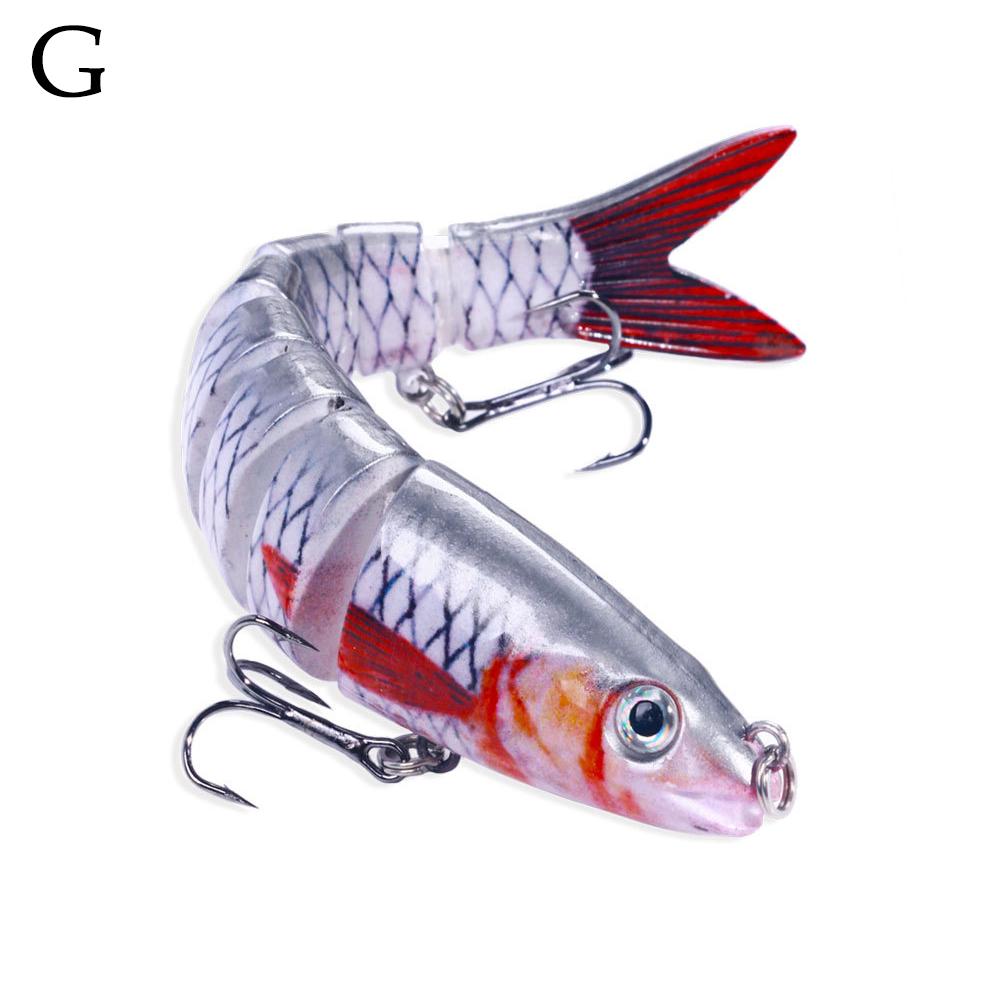 13.4cm 18.6g Wobblers Pike Fishing Lures Artificial Multi Jointed Sections Artificial Hard Bait Trolling Pike Carp Fishing Tools