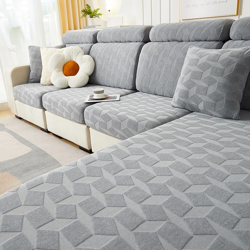Small Fresh Sofa Cover, All-inclusive Universal Cover, New Style for All Seasons, Anti-cat Scratch, Anti-slip Elastic Sofa Cover