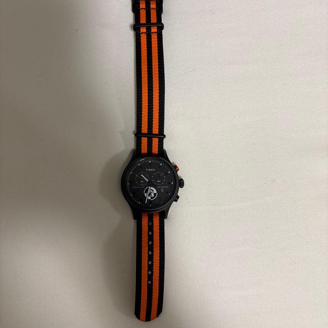 carhartt TIMEX watch black x orange