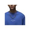 Nike Breathable Letter Print Design Comfortable Pullover Short Sleeve T-Shirt Men Tops Blue HF5491480