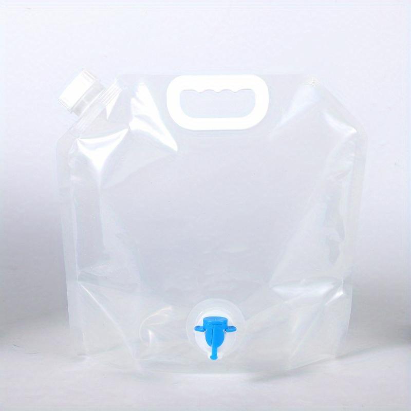 5/10L Vannpose for Camping Bærbar Sammenleggbar Bøtte Stor Vannbeholder Utendørs Reise med Kran Sammenleggbar Vannpose