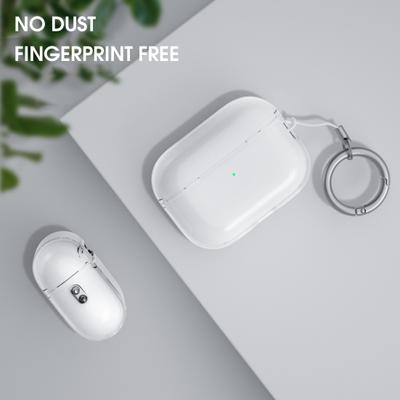 Earbud Protective Sleeve Transparent Soft TPU Anti-drop Shock-proof Bluetooth-compatible Earphone Split Case