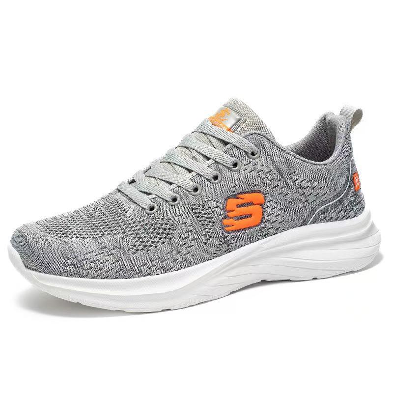 Wiosna Nowe Proste Buty dla Pary Buty do Biegania Sportowe Casualowe Lekkie i Oddychające Męskie i Damskie Buty z Dzianiny Flyknit