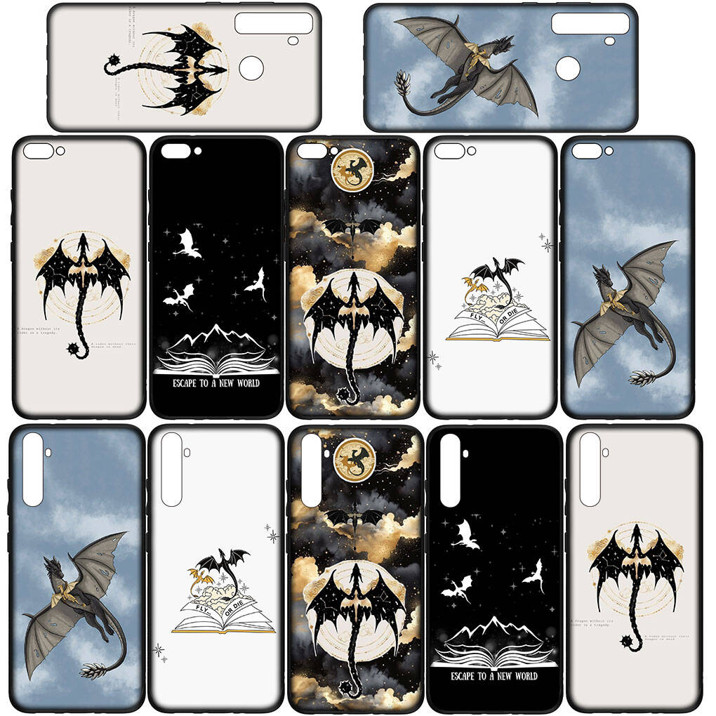 Phone Case for Samsung Galaxy S25 S23 S22 S24 Ultra FE A05 A06 A15 A16 A36 A37 A35 A52 A54 A55 A56 A57 A25 A26 A53 A17 Poster Book Fourths Wing Cover