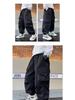 Trendy Boys' Cargo Pants - Casual, Loose Fit, Plus Velvet for Spring, Autumn, Winter