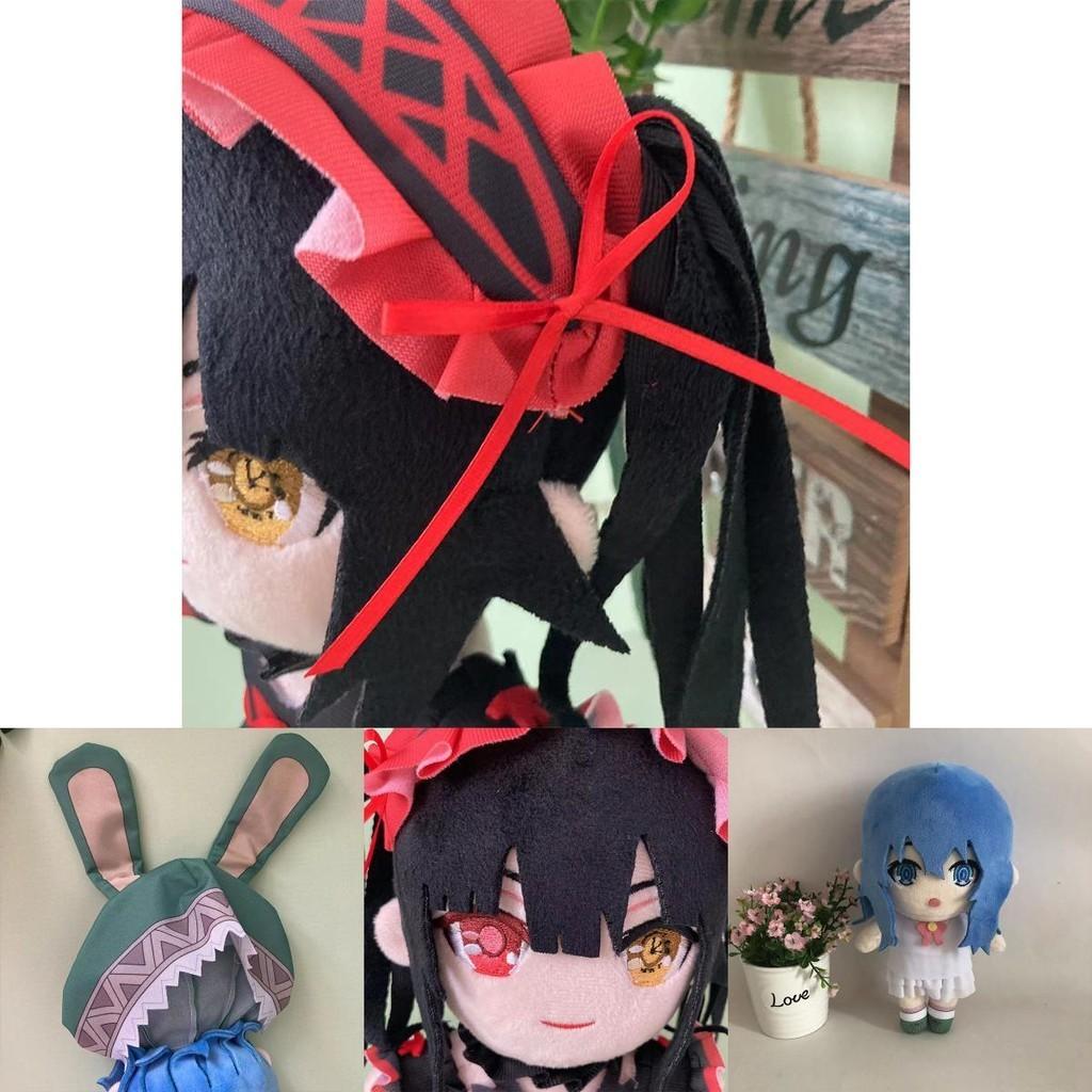 Anime Date A Live Kurumi Tokisaki Plüschtierpuppe Mit Abnehmbarer Kleidung Weich Und Umarmbar Geschenk Für Mädchen