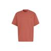 Men's Originals Small Logo Embroidered Solid Color Round Neck Short Sleeve T-Shirt HK0310