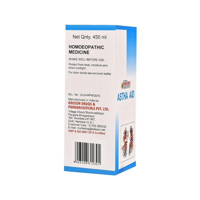 Astha (450 Ml), Astha Aid Bakson