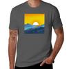 AroAce Pride Sunrise Landscape T-Shirt shirts graphic tees kawaii clothes cute clothes vintage slim fit t shirts for men