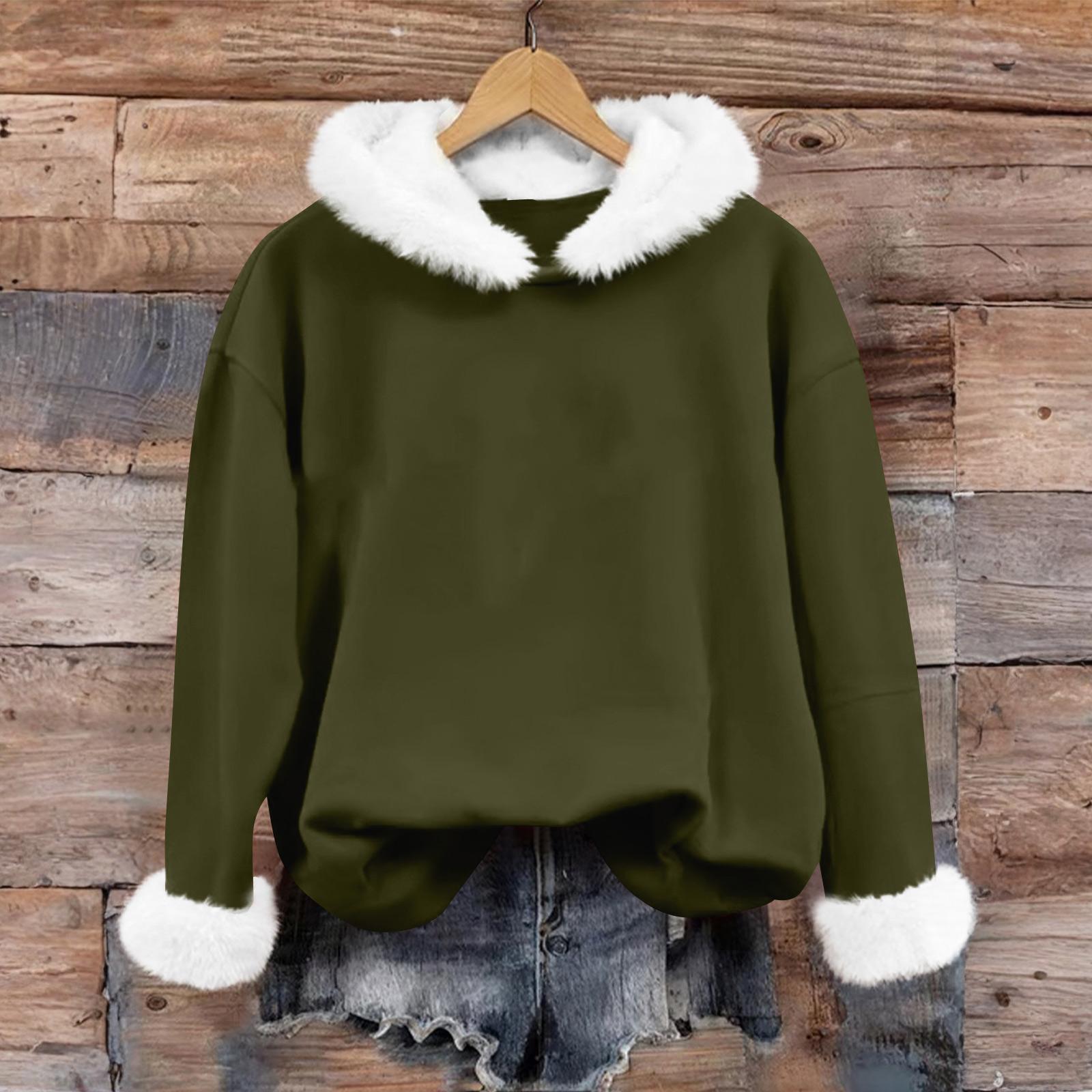 

Женская повседневная модная толстовка с капюшоном и длинным рукавом с принтом XL