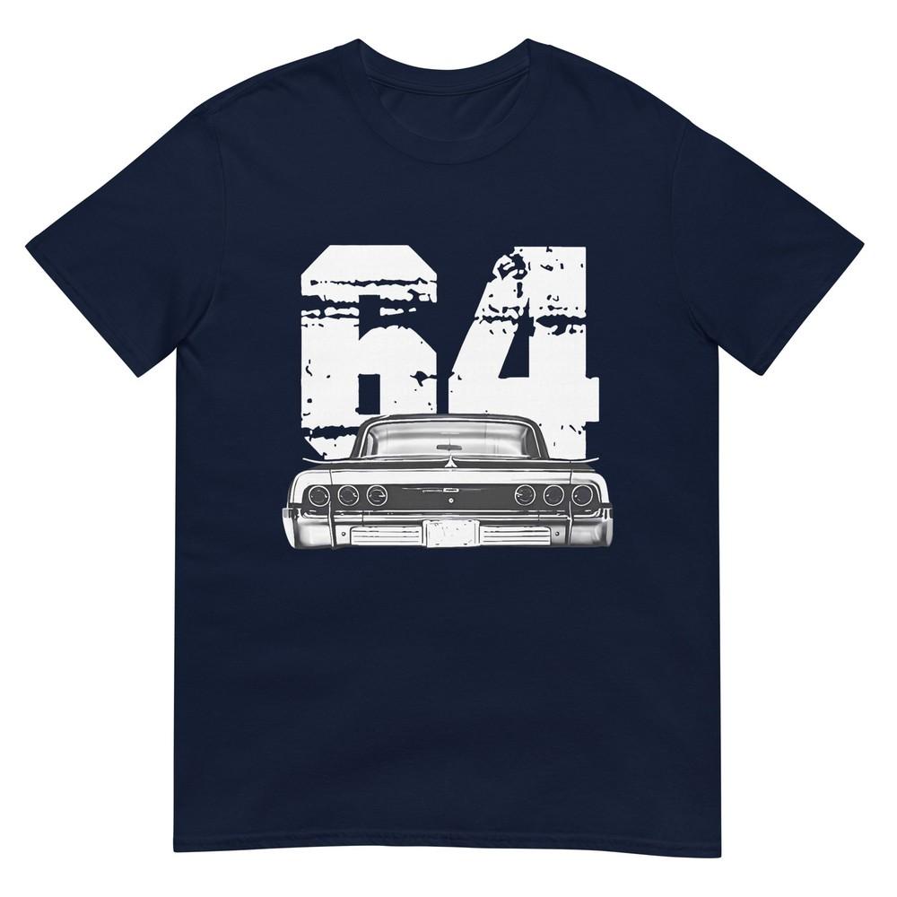 Vintage 1964 64 Impala Old School Muscle Classic Car Hot Rod Tshirt S