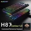 AUSDOM H87 Tri-Mode Mechanical Keyboard