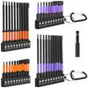 40Pcs Hex Head Wrench Drill Bit With Screwdrivers Bit Holder Set 1/4" Quick Release Shank Magnetic Screwdriver Bit Tools H1.5-H8