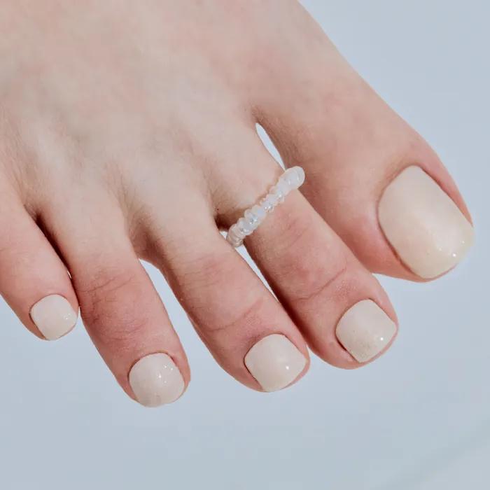 White Beam Gel Pedi