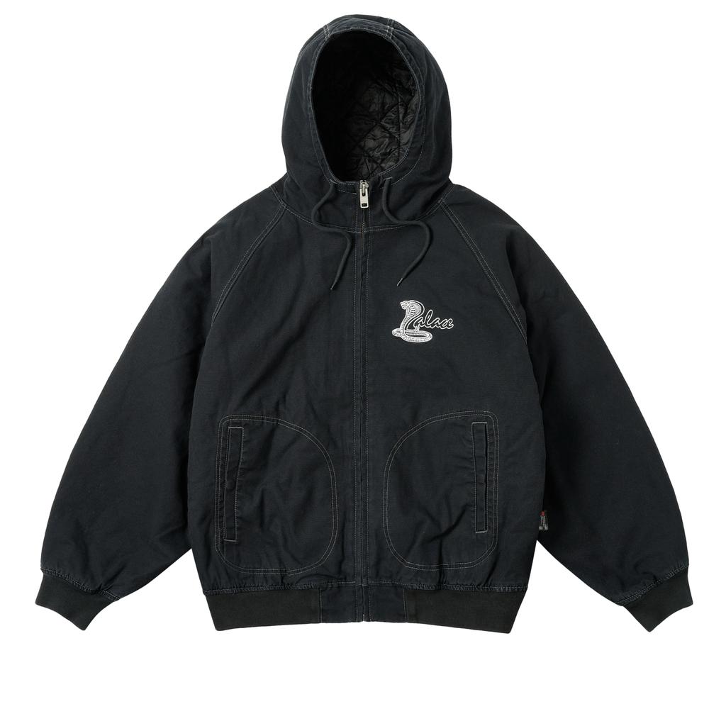 Palace Canvas Cobra Jacket Black Unisex Outerwear P28JK013