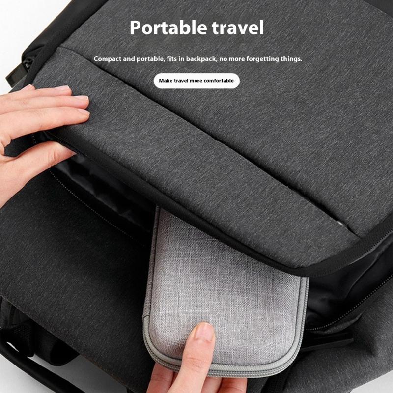 Mobile Phone Charging Adapter Protective Bag Hard Disk for M.2 Hard Drive Earphone Data Line Storage Case