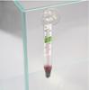 Glass Tube Aquarium Fish Thermometer Temperature Submersible Suction Tanks Decor