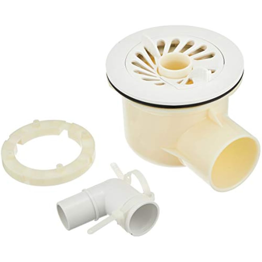 TOTO PJ2008NW Horizontal Drainage Trap (Ivory) ABS Resin