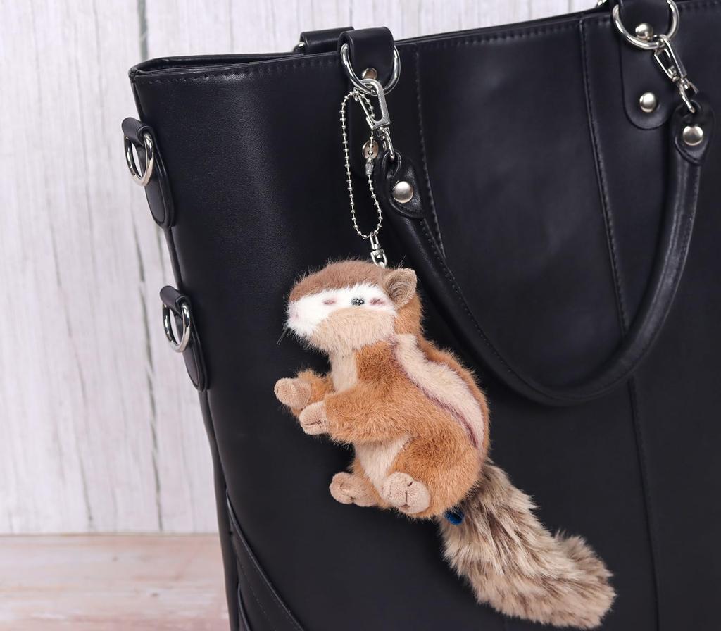 Takeoff Plush Toy Real Moa Squirrel S Ball Chain