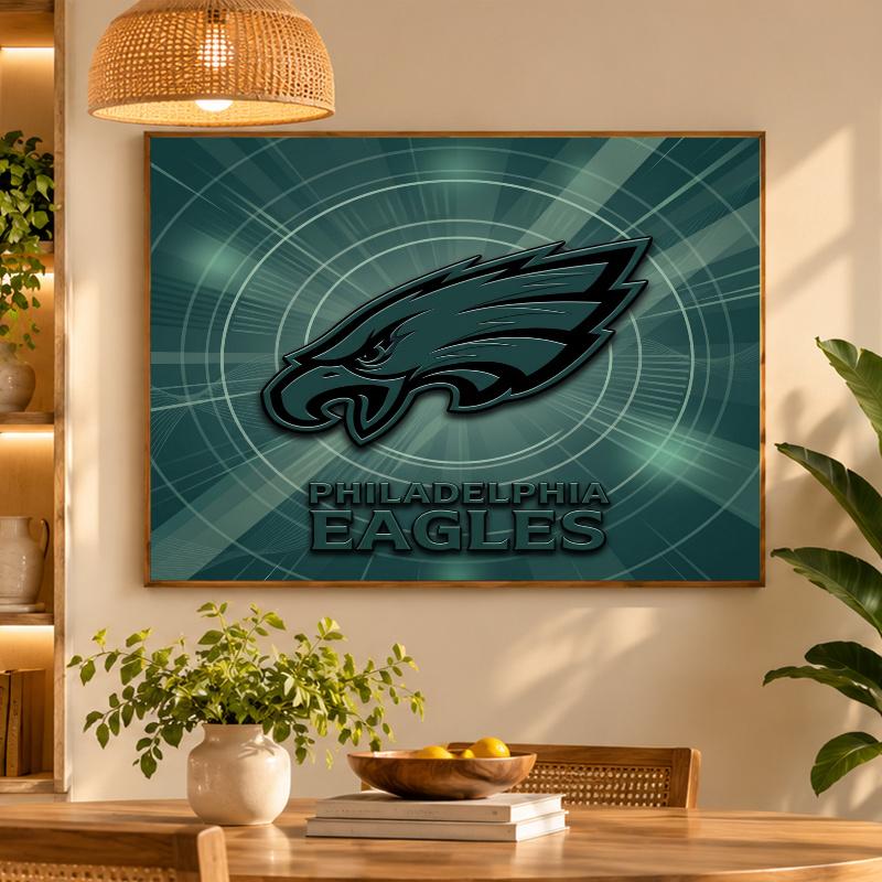 5D Diamond Painting Philadelphia Eagles DIY Full Drill Diamond Art Kit Home Decoration