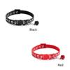 1/2/3/4/6pcs Pet Collar With Bell Cartoon Footprint Colorful Dog Puppy Kitten Collar Adjustable Safety Bell Ring Necklace Pet