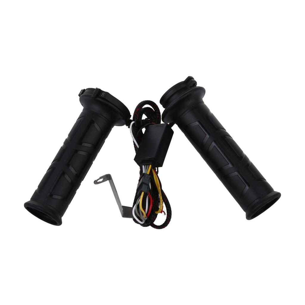 QBLIT 2pcs 7/8 Bi-Heated Handlebar Electric Hot Grip Handlebar By Accessories