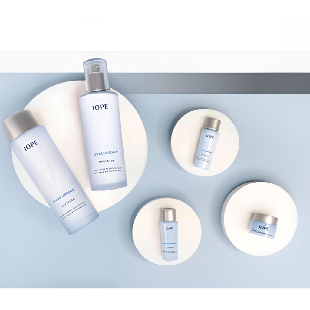 Iope Hyaluronic Softener & Emulsion Set – Deep Hydrating Skincare Duo 150ml + 130ml