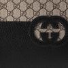 Gucci Hollow Interlocking Double G Logo Zipper Handbag Men Handbags Black 723320-K9GSG-9769
