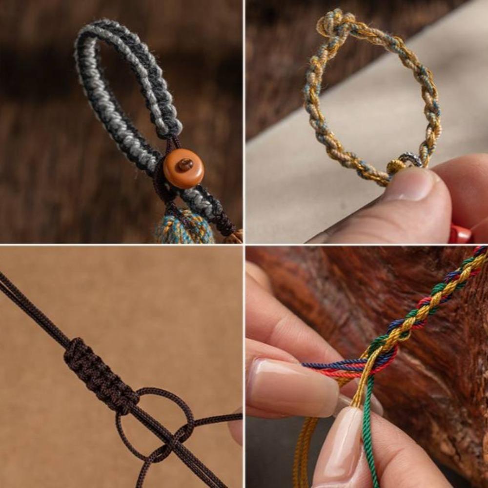 Hand-woven DIY Bohemian Tassel Crafts Keychains Accessories Creative Pendant Hanging Tassel  DIY
