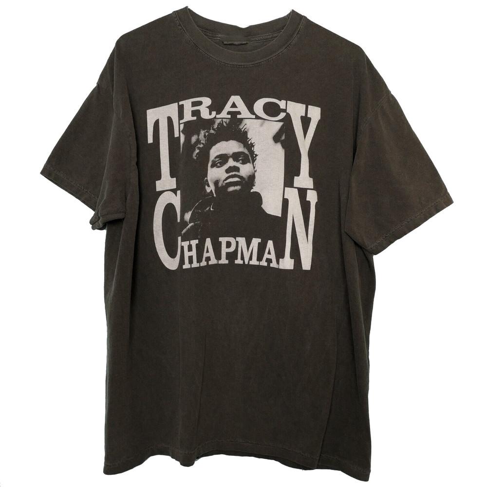 Трейси Чепмен Блюз Рок Соул Перекресток Унисекс Хлопковая Футболка MC761 Унисекс Футболка S