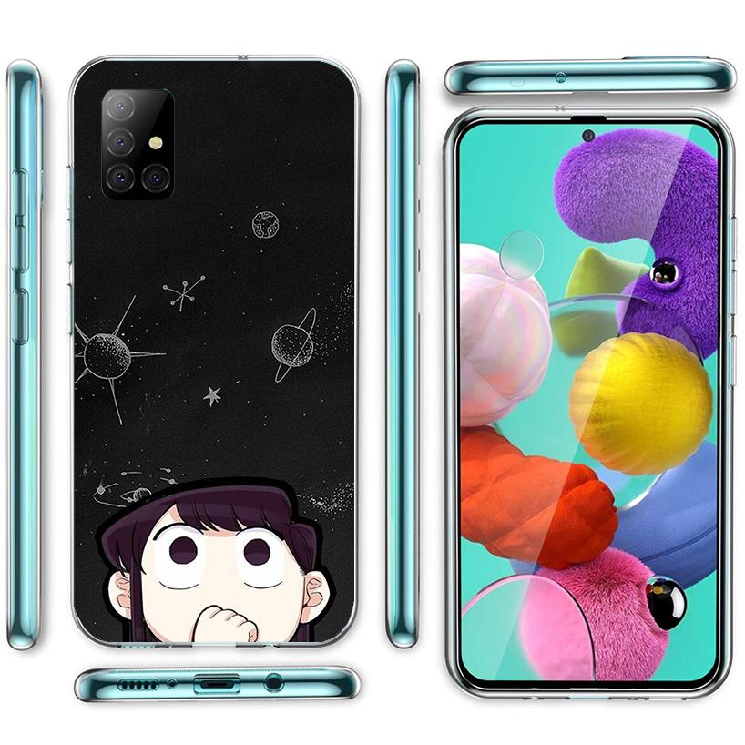 Komi Can't Communicate Cover Phone Case For Samsung Galaxy A12 A22 A32 A52 A72 A02S Phone Case Note 20 Ultra 10 S10 Plus A51 A71