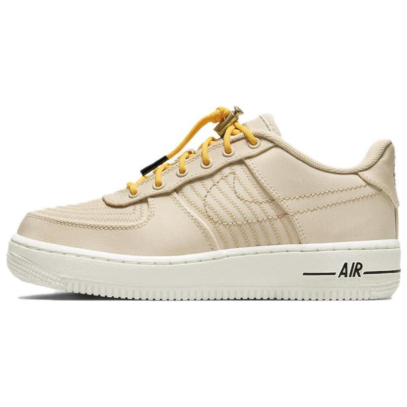 Nike Air Force 1 LV8 3 GS  Sanddrift Citron Pulse  Sneakers DV1622-100 37.5