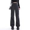 Retro Overalls Straight Wide-leg Casual Pants New Fashion Trend Trousers Tide