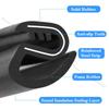 For Changan Deepal S05 S07 L06 L07 Car Door Edge Seal Strip A/B/C-Pillar Weatherstrip Waterproof Soundproof Auto Sealant Strip