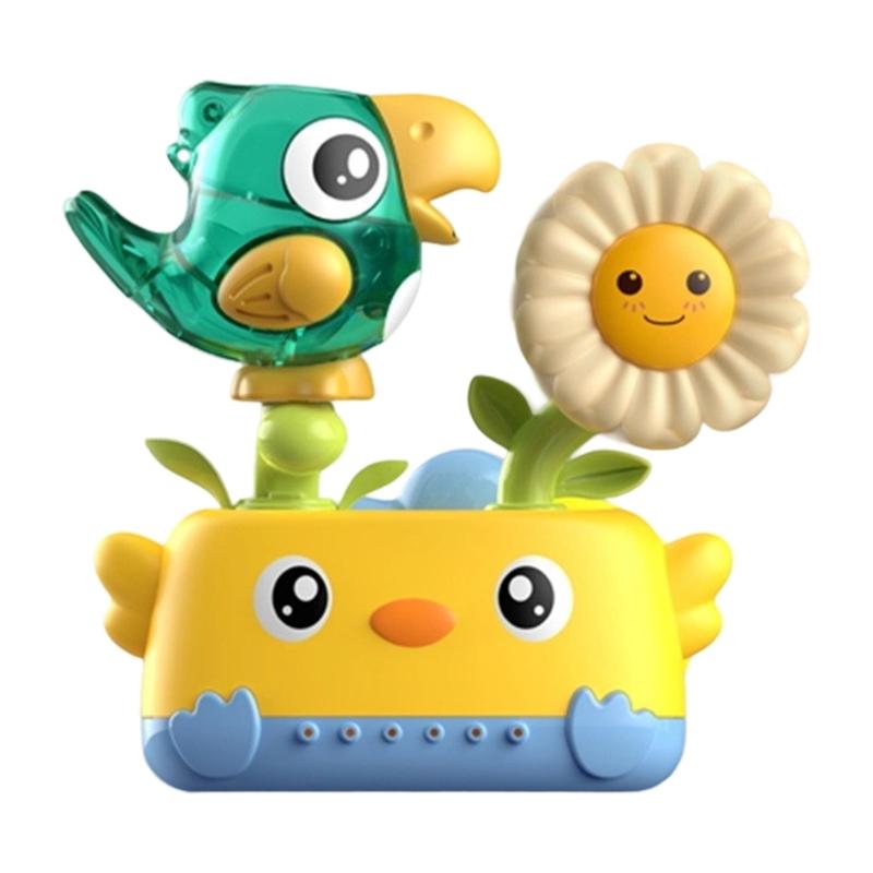 Colorful Watering Blossom Shower Toy Educational Bath Time Water Sprinkler Toy For Toddler Bathtub Easy Installation