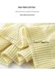 Lekasha Women's Cashmere Cable Knit Base Layer - Autumn/Winter, Seven-Gauge, Lace-Up, Loose Fit, Thick Round Neck.