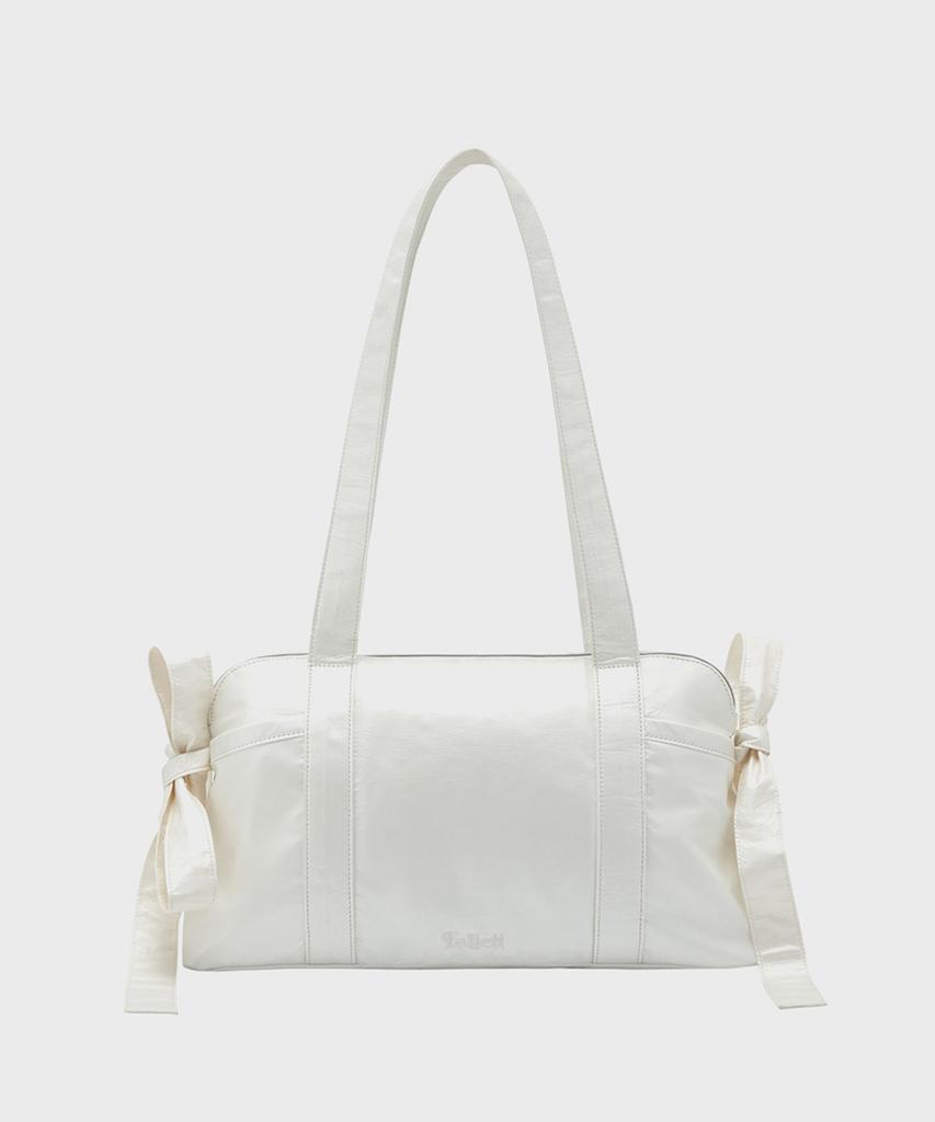 Fallett Nylon Ribbon Bag Ivory